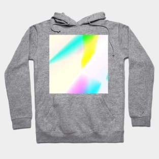 yellow pink blue white texture art Hoodie